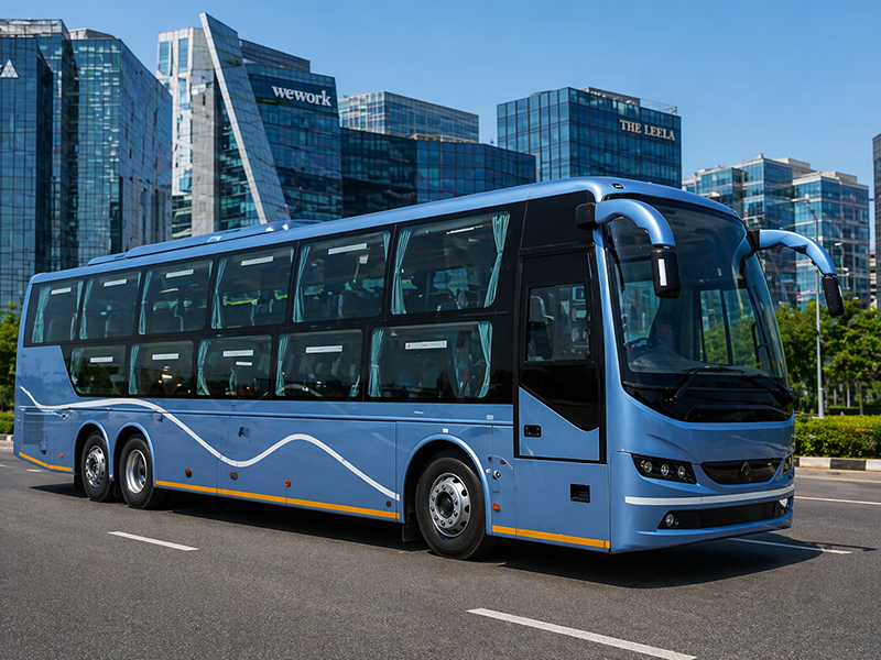 With Washroom 2X2 Volvo 9600 Multi-Alxe 45 Seater Diesel